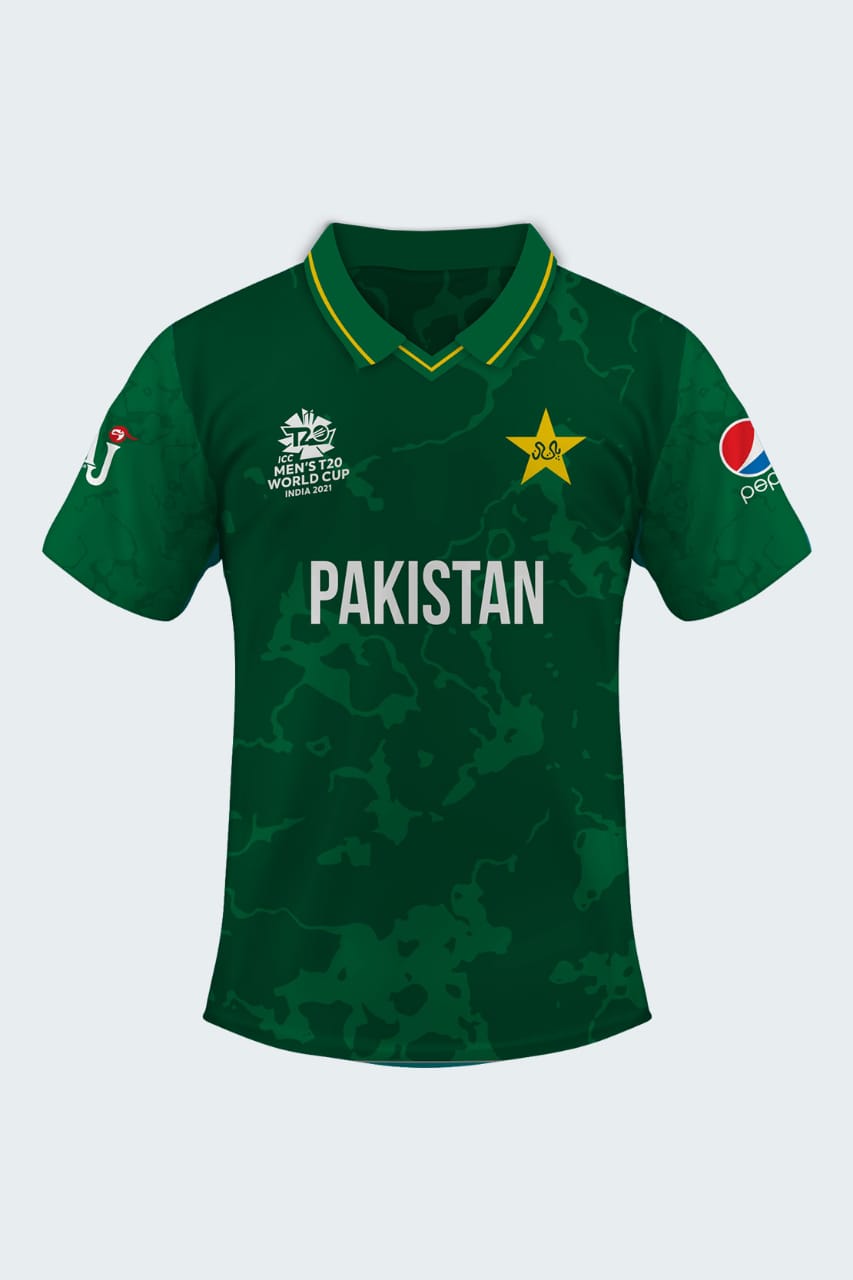 Pakistani WCT20 2021 Shirt
